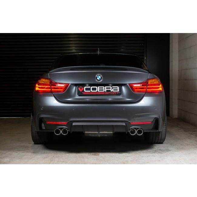 BMW 430D F32 F33 F36 Quad Exit M4 Style Performance Exhaust BMW 430D F32 F33 F36 Quad Exit M4 Style Performance Exhaust
