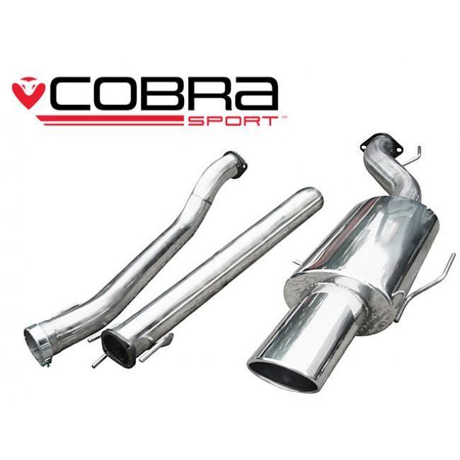 Vauxhall Astra G Turbo Coupe (98-04) (2.5" Bore) Cat Back Performance Exhaust