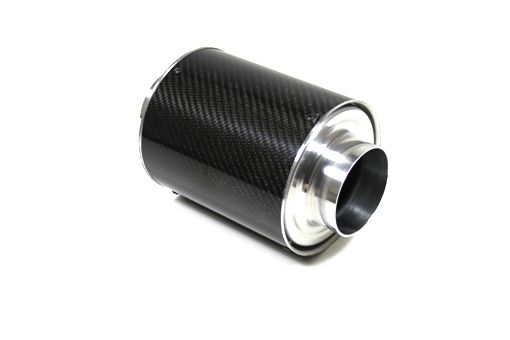 Pipercross TWINTAKE Carbon Air Filter Canister with 76mm O/D Inlet/Outlets