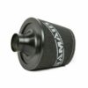 JS-070-BK - 70mm OD Neck Black Large Aluminium Base Cone Filter