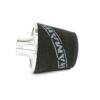 JS-108-SL 80mm OD Neck Silver Large Aluminium Base Cone Filter