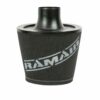 JS-070-BK - 70mm OD Neck Black Large Aluminium Base Cone Filter