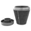 PRORAM 90mm ID Neck Large Cone Air Filter with Velocity Stack and Coupling