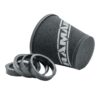 CC-175-UNI 70mm - 90mm ID Neck Polymer Base Neck Cone Air Filter