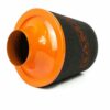 JS-090-OR 90mm OD Neck Orange Large Aluminium Base Cone Filter