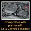 PRORAM Air Filter Intake Kit for F56 Mini Cooper S 1.5T 2.0T - Oval MAF