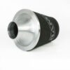 JS-175-70-SL 70mm OD Neck Silver Aluminium Base Cone Filter