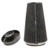 PRORAM 90mm ID Neck XLarge Cone Air Filter with Velocity Stack and Coupling