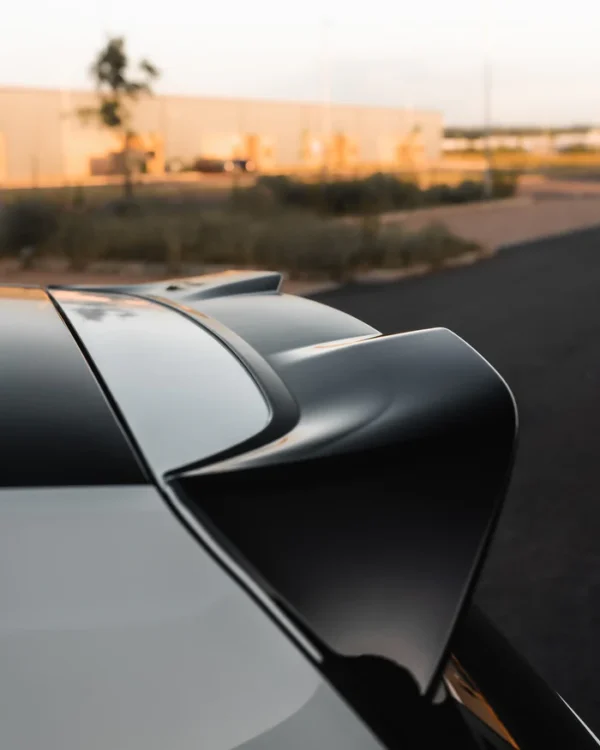VW GOLF, GOLF GTI & GOLF R MK7 / MK7.5 EVO-1 GLOSS BLACK REAR SPOILER