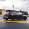 VW GOLF GTI MK7 EVO-1 GLOSS BLACK REAR DIFFUSER