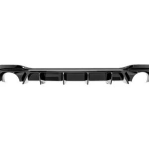 VW GOLF GTI MK7 EVO-1 GLOSS BLACK REAR DIFFUSER